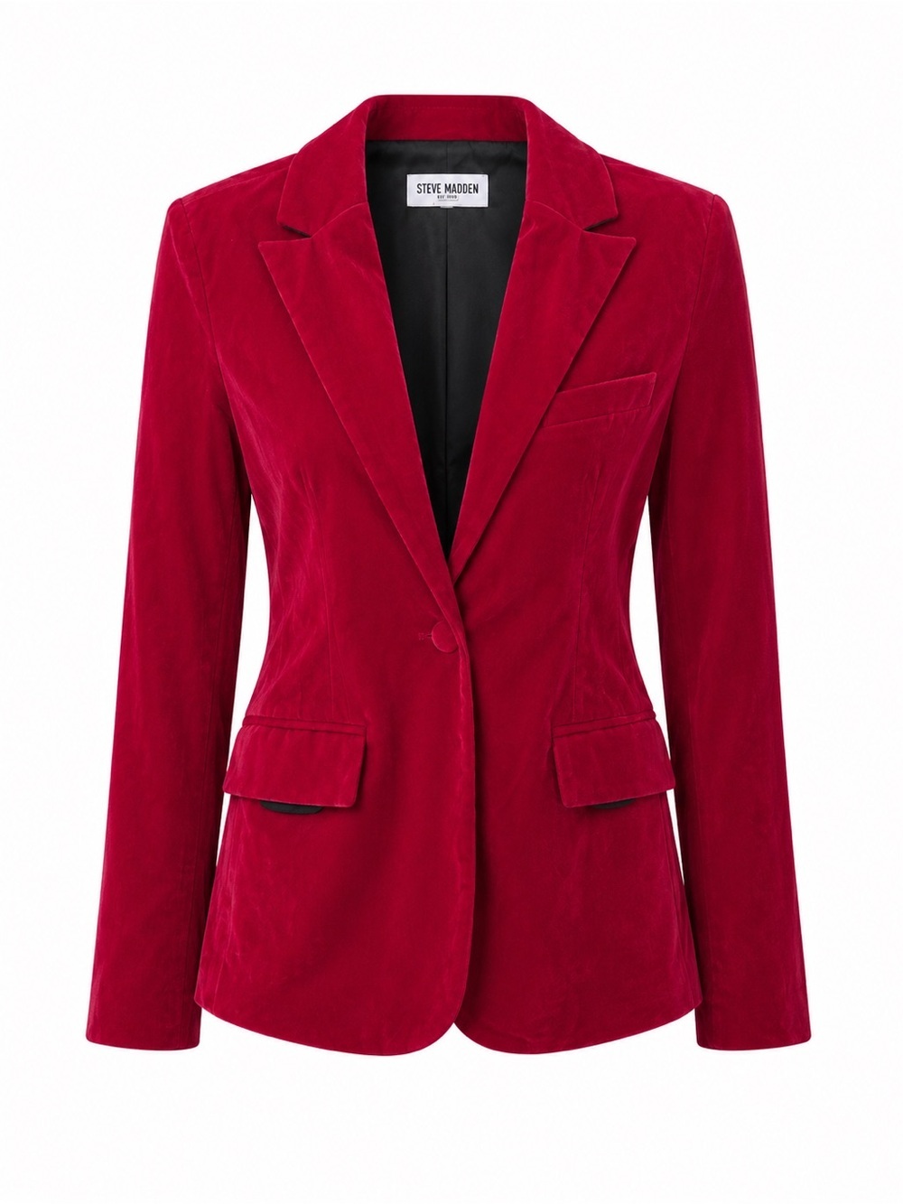 Steve Madden pink velvet blazer, XS